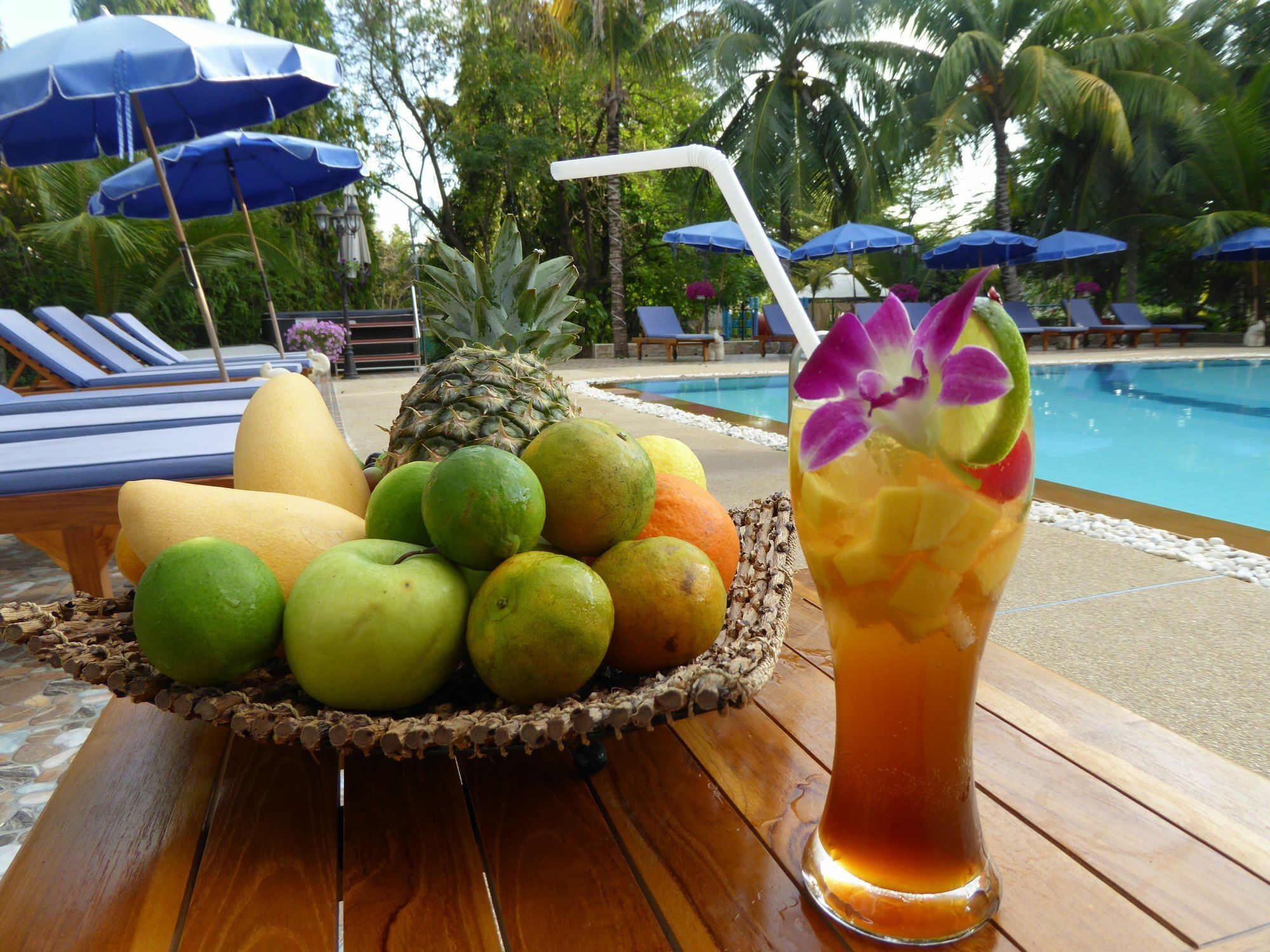 Tropicana Beach Villa At Vip Resort Ban Phe Ngoại thất bức ảnh